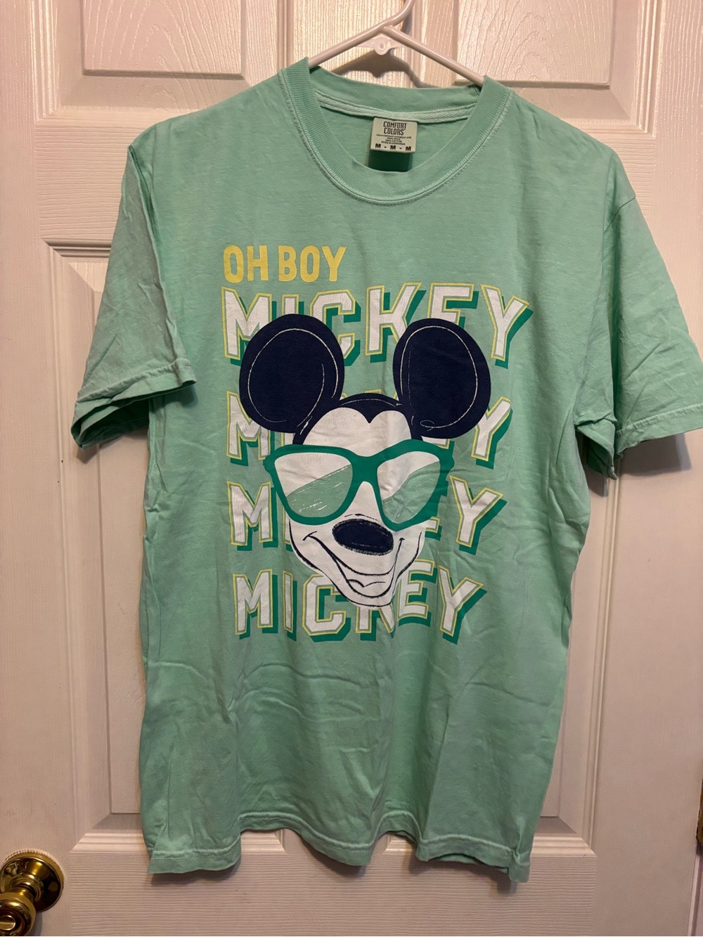 Unisex Mickey Mouse Screen-Printed T-shirt